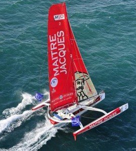 Route du Rhum 2010 : 3ème place pour Loic Fequet sur Multi 50 Maitre Jacques