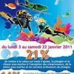 Opération Remise matériel plongée - apnée - plongée sous marine - chasse sous marine