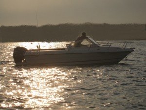 Sortie bateau pêche au bar Paimpol - août 2011