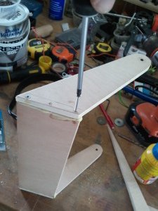 Assemblage des éléments pour réaliser un support HDS 10