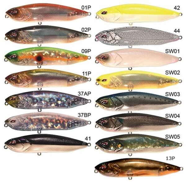 Leurre Zenith Zclaw Medium – stickbait de surface pour pêche du bar