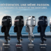 Comparatif moteurs hors-bord 50 cv Yamaha Mercury Suzuki Honda Tohatsu Selva en mer