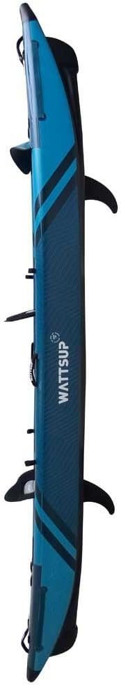 Vue de profil du kayak gonflable WattsUp Torpedo 2 places
