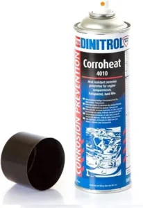 Cire Dinitrol 4010 Corroheat, protection transparente anticorrosion pour bloc moteur hors-bord et inboard